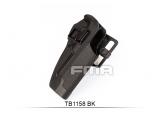 FMA CQC Hard Plastic Holster for M92 BK TB1158-BK